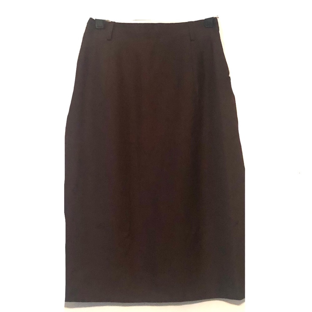 Talbots rayon lined pencil skirt